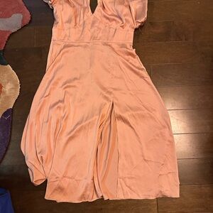 Elegant Pink Women's Dress